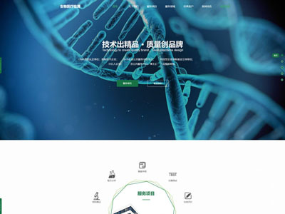 H5响应式化工化学企业网站建设-案例